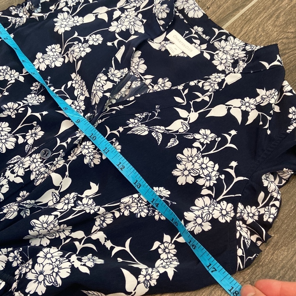 Charter Club - Floral Print Dress - Picture 13 of 15